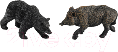 Набор фигурок коллекционных Konik Wildlife Лесные животные / AMW2141