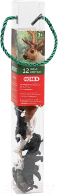 Набор фигурок коллекционных Konik Wildlife Лесные животные / AMW2141