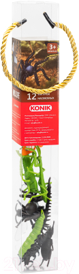 Набор фигурок коллекционных Konik Wildlife Насекомые Пауки / AMW2143