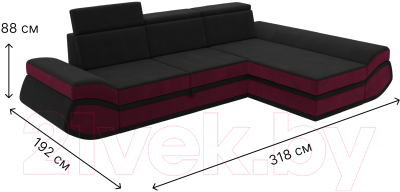 Диван угловой Лига Диванов Лига-032 правый / 121657