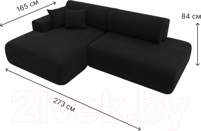 Диван угловой Лига Диванов Лига-36 НПБ левый / 121399L