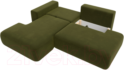 Диван угловой Лига Диванов Лига-36 НПБ левый / 121402L