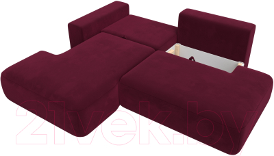 Диван угловой Лига Диванов Лига-36 НПБ левый / 121403L