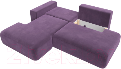 Диван угловой Лига Диванов Лига-36 НПБ левый / 121406L