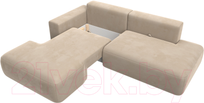 Диван угловой Лига Диванов Лига-36 НПБ левый / 121407L