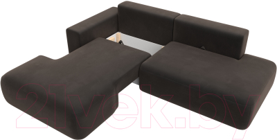 Диван угловой Лига Диванов Лига-36 НПБ левый / 121411L