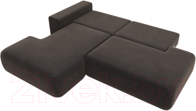 Диван угловой Лига Диванов Лига-36 НПБ левый / 121411L