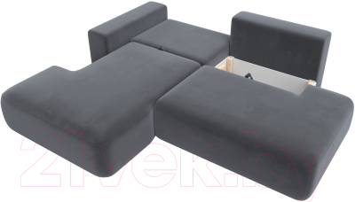 Диван угловой Лига Диванов Лига-36 НПБ левый / 121412L