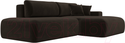 Диван угловой Лига Диванов Лига-36 НПБ правый / 121400