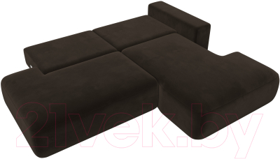 Диван угловой Лига Диванов Лига-36 НПБ правый / 121400