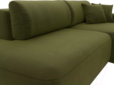 Диван угловой Лига Диванов Лига-36 НПБ правый / 121402