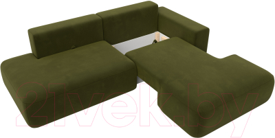 Диван угловой Лига Диванов Лига-36 НПБ правый / 121402
