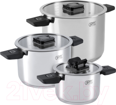 Набор кастрюль Gipfel Compact 51812 - фото