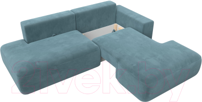 Диван угловой Лига Диванов Лига-36 НПБ правый / 121408