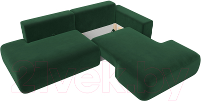 Диван угловой Лига Диванов Лига-36 НПБ правый / 121410