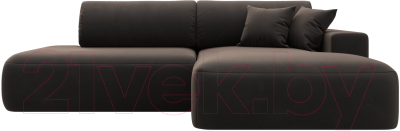 Диван угловой Лига Диванов Лига-36 НПБ правый / 121411