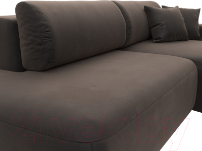 Диван угловой Лига Диванов Лига-36 НПБ правый / 121411