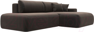 Диван угловой Лига Диванов Лига-36 НПБ правый / 121411