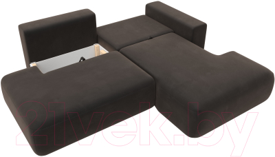 Диван угловой Лига Диванов Лига-36 НПБ правый / 121411