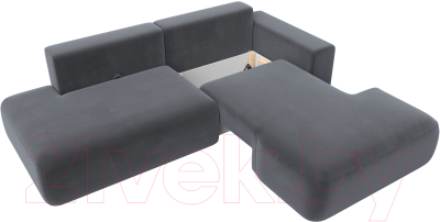 Диван угловой Лига Диванов Лига-36 НПБ правый / 121412