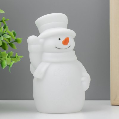 Декоративное освещение Risalux Снеговик в шляпе / 9561403