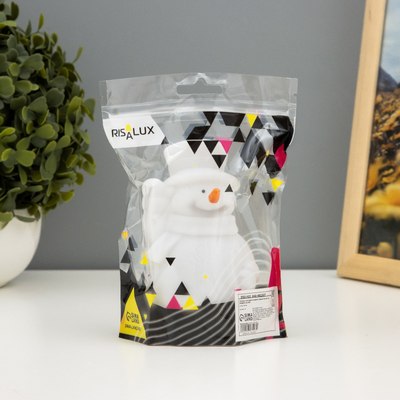 Декоративное освещение Risalux Снеговик в шляпе / 9561403