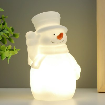 Декоративное освещение Risalux Снеговик в шляпе / 9561403