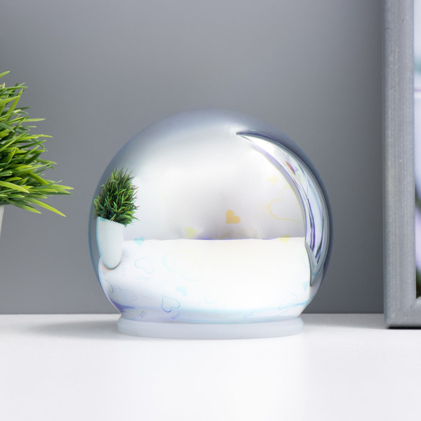 Ночник Risalux Зеркальный шар любовь / 9561410