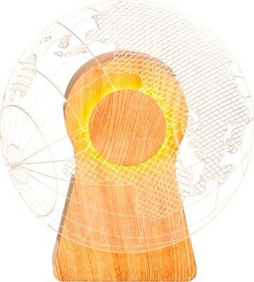 Ночник Risalux Глобус / 9809243 - фото