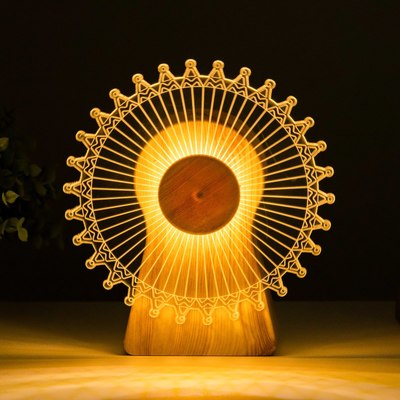 Ночник Risalux Колесо / 9809244