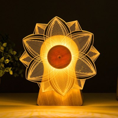 Ночник Risalux Цветок / 9809240