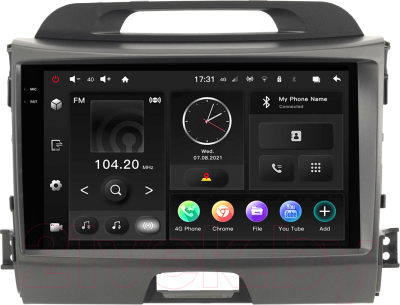 Бездисковая автомагнитола Incar ARN2-1815-4 - фото