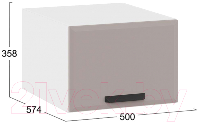 Шкаф навесной для кухни ТриЯ Тиана 1В5ГП