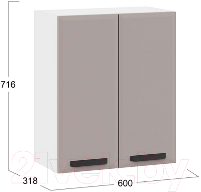 Шкаф навесной для кухни ТриЯ Тиана 1В6