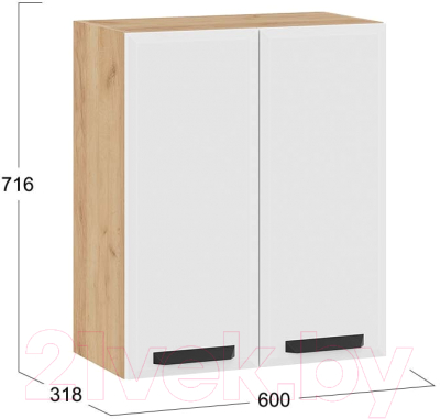 Шкаф навесной для кухни ТриЯ Тиана 1В6