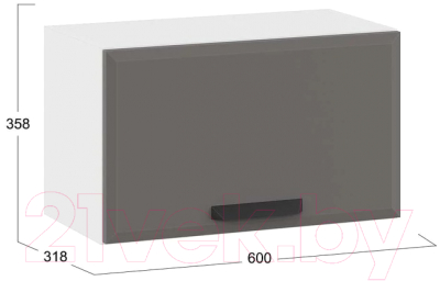 Шкаф навесной для кухни ТриЯ Тиана 1В6ГП