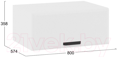 Шкаф навесной для кухни ТриЯ Тиана 1В8ГП