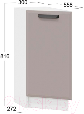 Шкаф-стол кухонный ТриЯ Тиана 1Н3Т