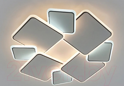 Люстра Estares Indigo 100W 8S-RC-500x60-WHITE/BLACK/WHITE-220-IP20 - фото