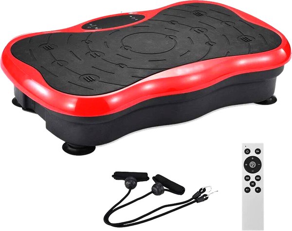 Виброплатформа Sundays Fitness Simple Line GB-CF002S (черный/красный) - фото