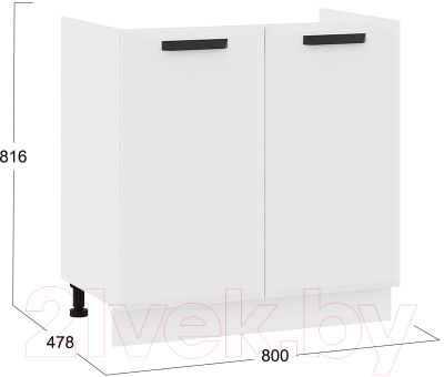 Шкаф под мойку ТриЯ Тиана 1Н8М