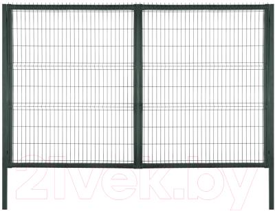 Каркас для ворот Белзабор Наружное открытие с 3Д 3.5x1.73м - фото