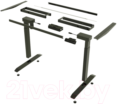 Письменный стол WellDesk WDЕ Flagman 139.5x80x1.8