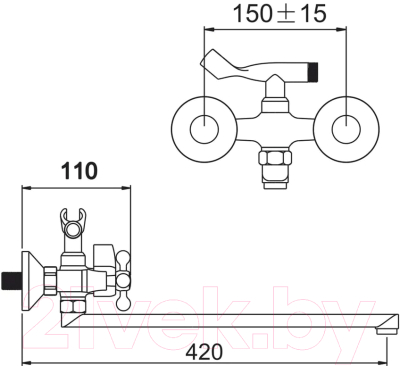 Смеситель Gota Rocio Kreshel 314910-GOTA