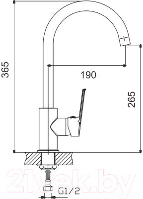 Смеситель Gota Rocio Elche 022310-GOTA