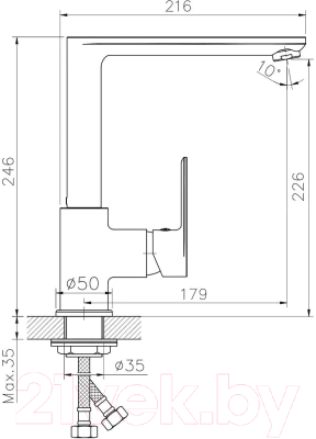 Смеситель Golden Fox Broads 10030-FOX