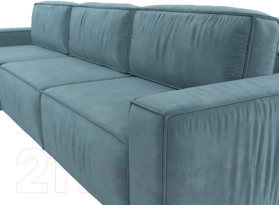 Диван угловой Лига Диванов Прага Классик лонг левый / 121061L