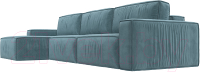 Диван угловой Лига Диванов Прага Классик лонг левый / 121061L