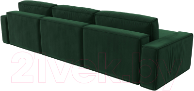 Диван угловой Лига Диванов Прага Классик лонг левый / 121063L