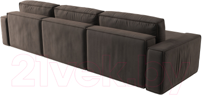 Диван угловой Лига Диванов Прага Классик лонг левый / 121064L